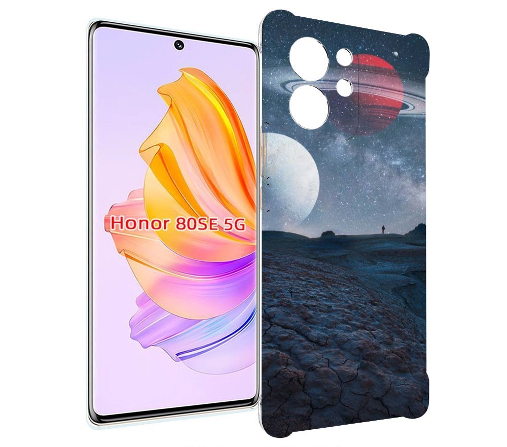 

Чехол MyPads Фотография для Honor 80 SE, Прозрачный, Tocco