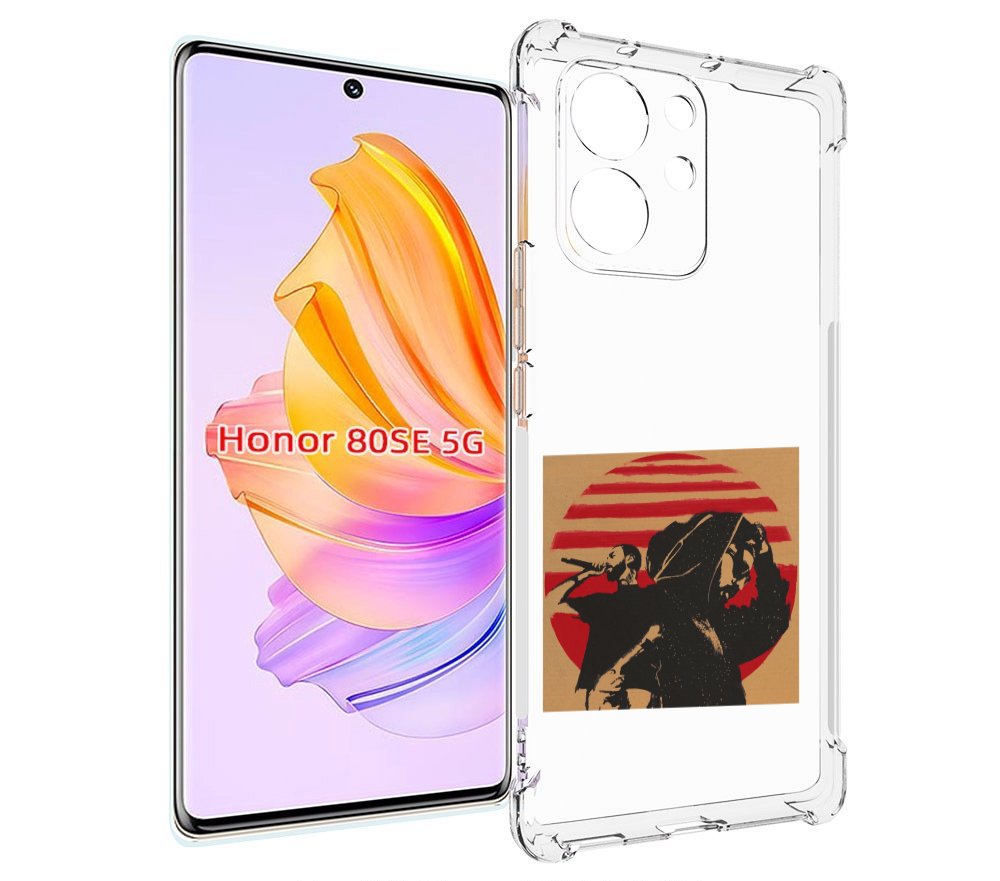 

Чехол MyPads Утопия Мияги и Энди панда для Honor 80 SE, Прозрачный, Tocco