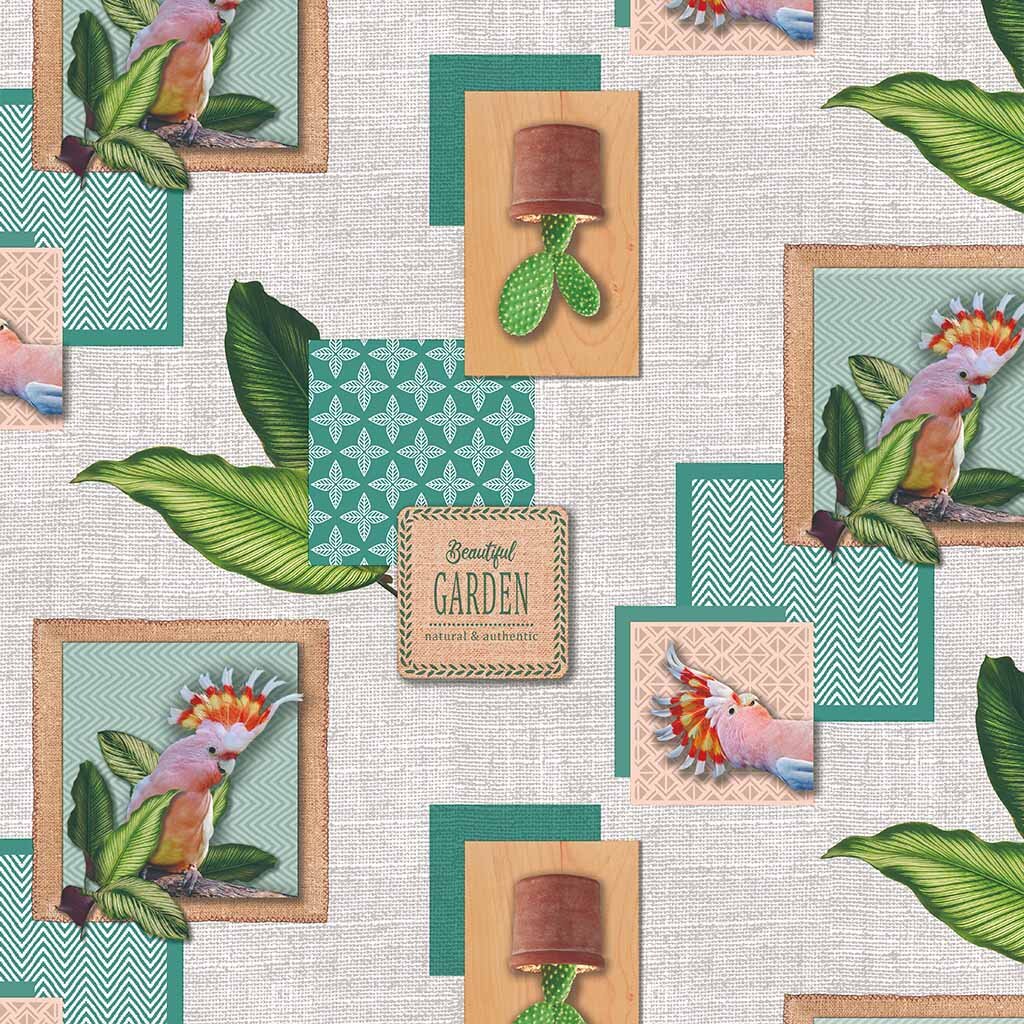 

Клеенка Silvano, 1.4х20 м, ПВХ, Попугай, RFM-1248F