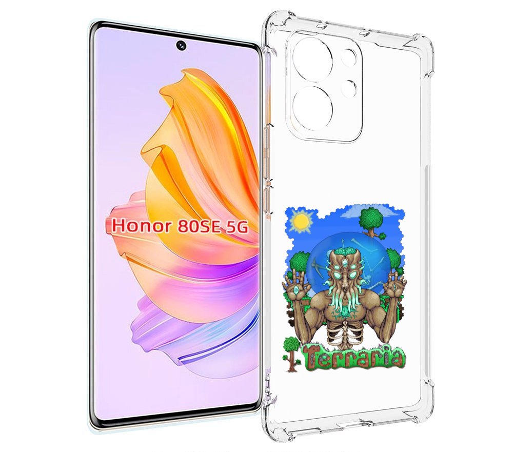 

Чехол MyPads Террария для Honor 80 SE, Прозрачный, Tocco