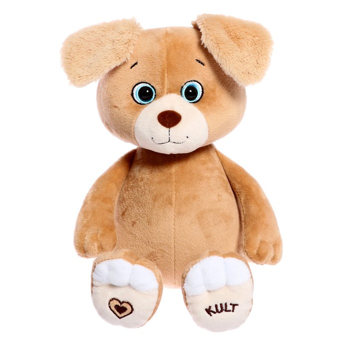 

Мягкая игрушка Kult of toys Собака Майк, кофейный, 25 см, Коричневый