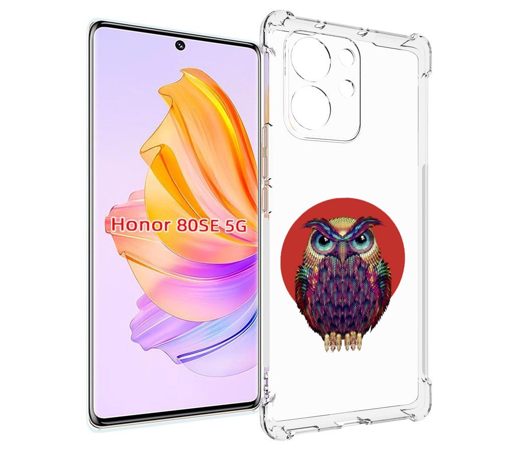 

Чехол MyPads Сова 3 для Honor 80 SE, Прозрачный, Tocco