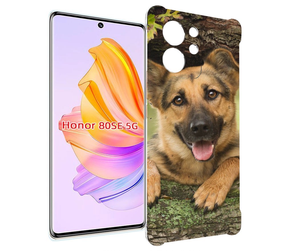 

Чехол MyPads Собака-на-дереве для Honor 80 SE, Прозрачный, Tocco