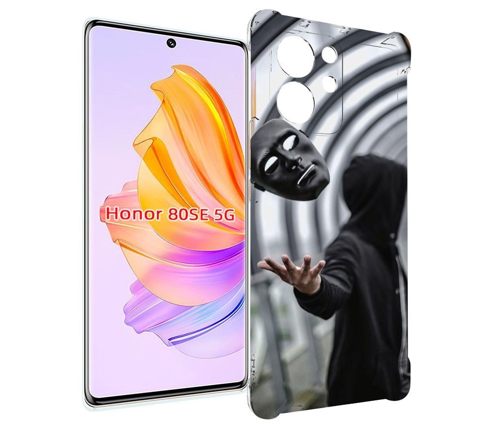 

Чехол MyPads Сними-маску для Honor 80 SE, Прозрачный, Tocco