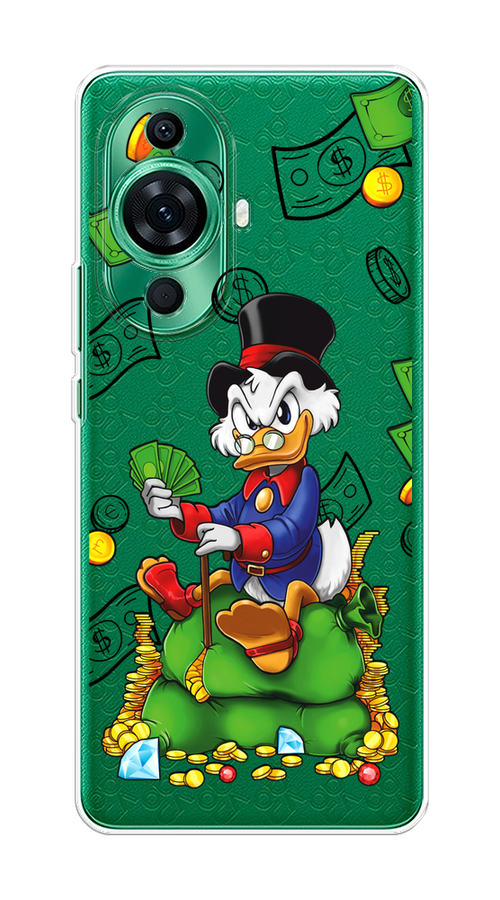 

Чехол на Huawei Nova 11 Pro "Scrooge Richness", Черный;синий;зеленый, 6121350-1