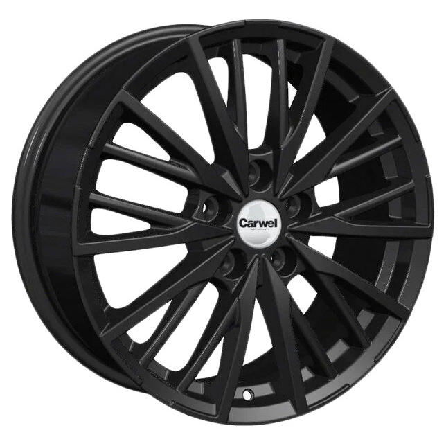 

Диск Литой R17 7J 5X108/60.1 Et45 Carwel Агма 1719 Bl 00122111 CARWEL арт. 00122111, Черный