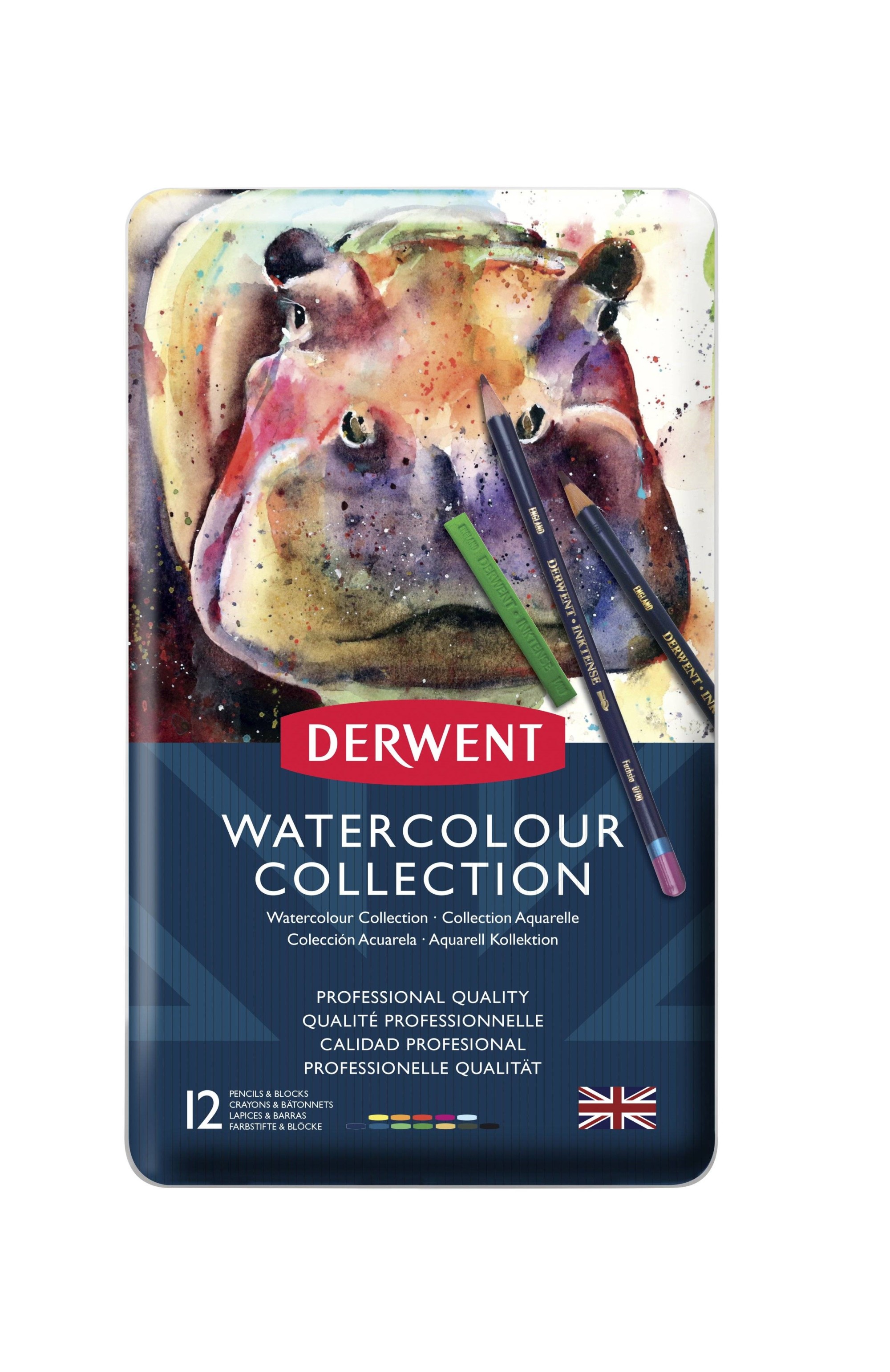 фото Набор карандашей "watercolour collection", 12 предметов derwent