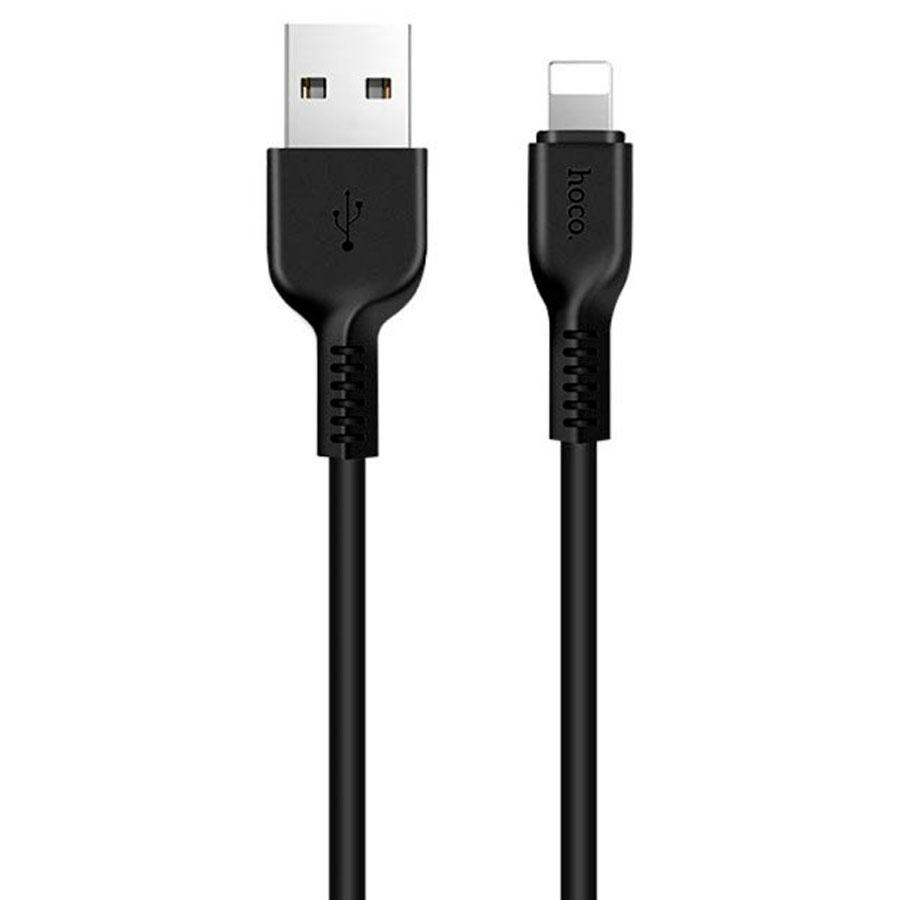 

Кабель Hoco X20 Flash USB - Lightning, 2А, 1м, черный, X20 Flash