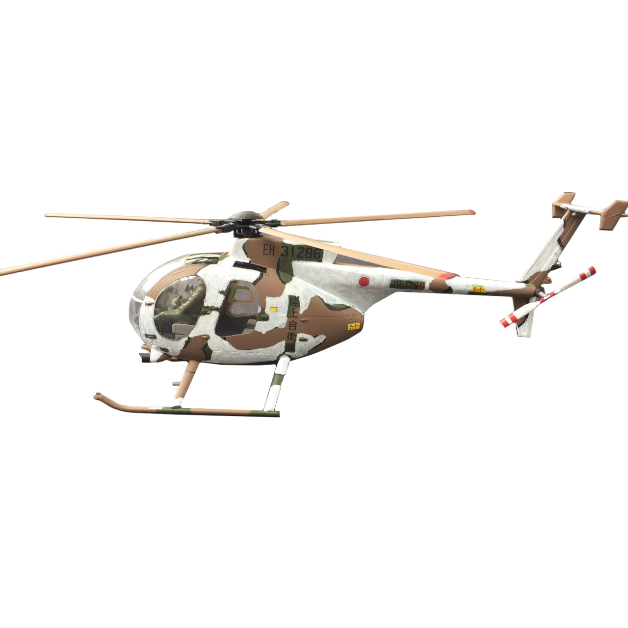 

Сборная модель Hasegawa OH-6D 07460 Зимний камуфляж