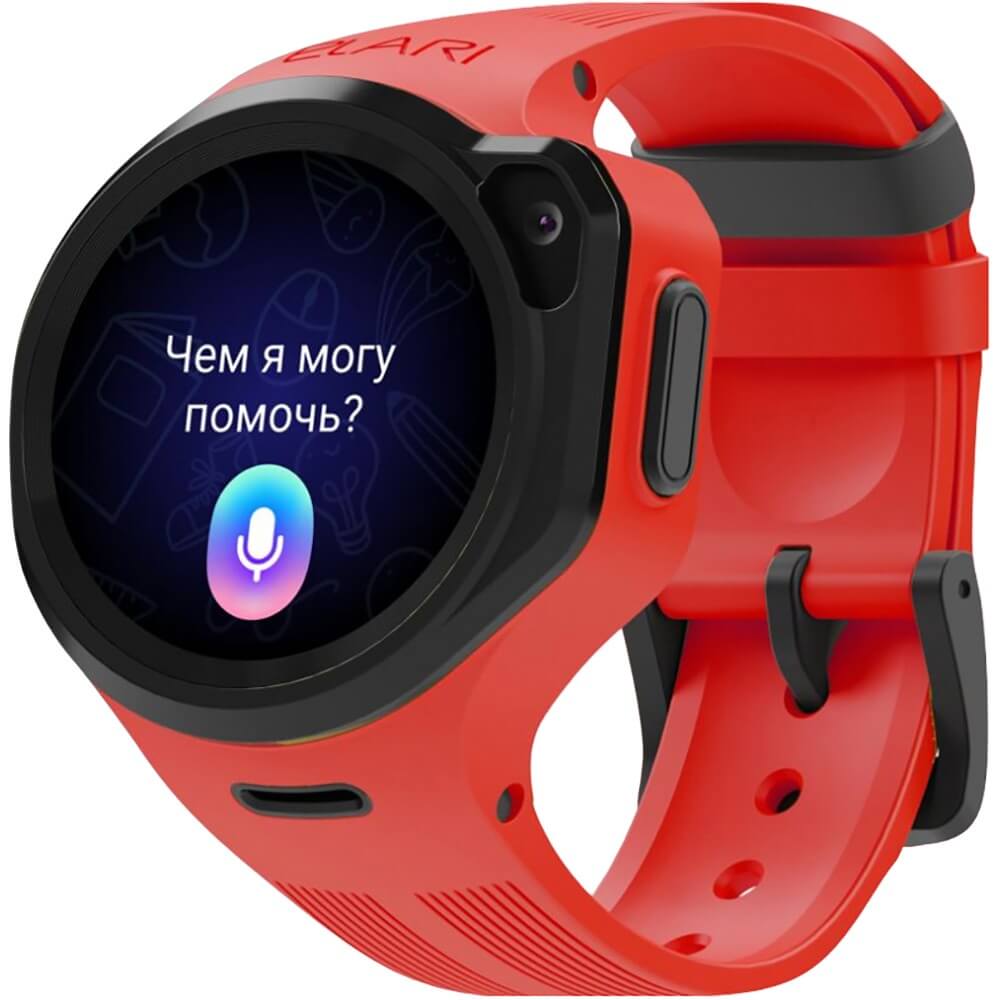 Детские смарт-часы Elari KidPhone 4GR c Марусей Red Kidphone 4GR c Марусей