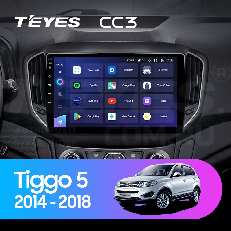 

Штатная магнитола Teyes CC3 4/32 Chery Tiggo 5 (2014-2018), CC3