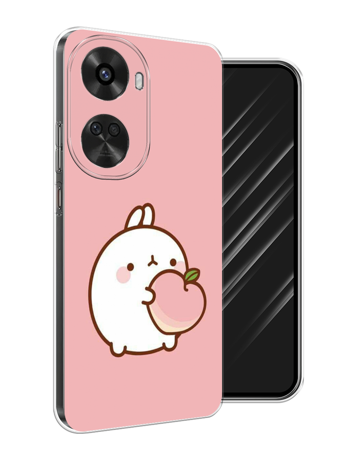

Чехол Awog на Huawei Nova 11 SE "Кролик с персиком", Розовый;бежевый, 6122650-1