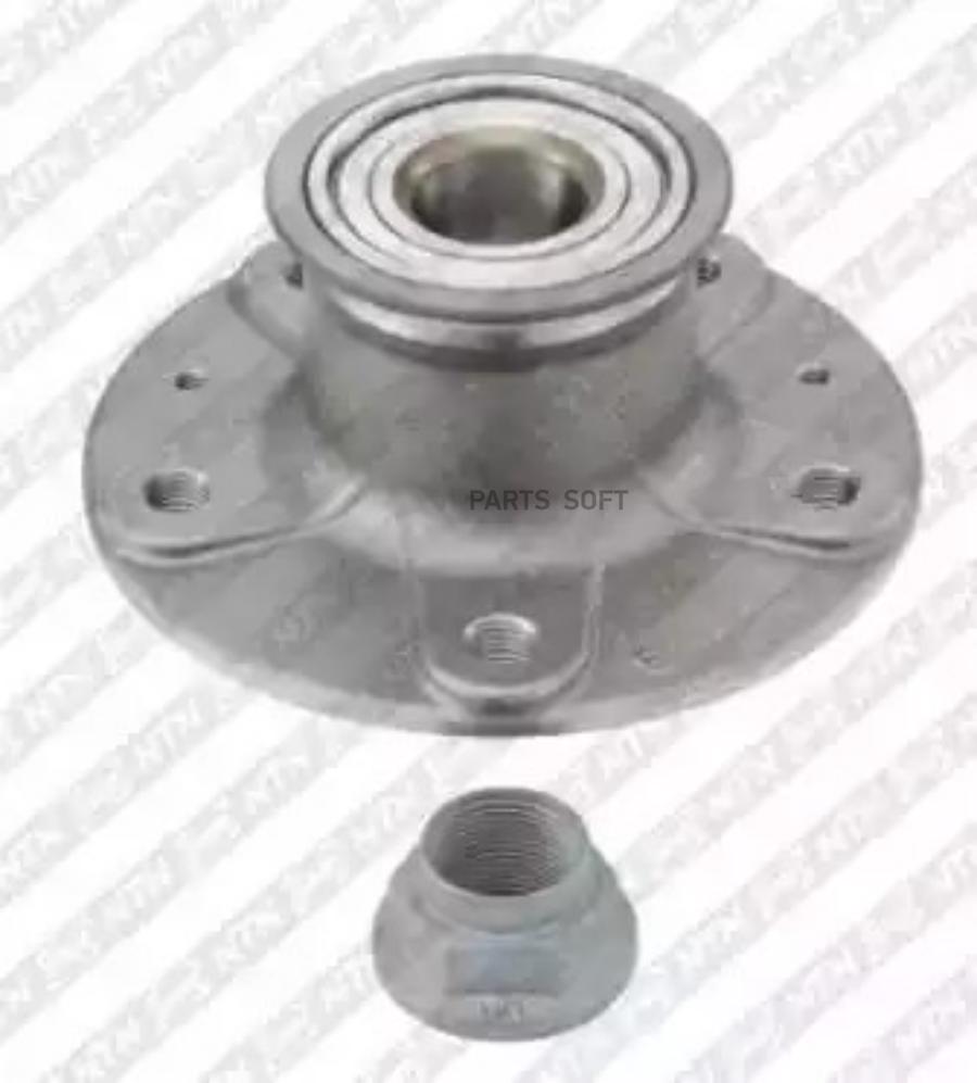 

SNR R17718 Ступица колеса | зад прав/лев |