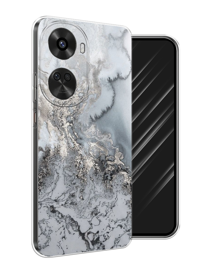 

Чехол Awog на Huawei Nova 11 SE "Морозная лавина серая", Серый;серебристый, 6122650-1