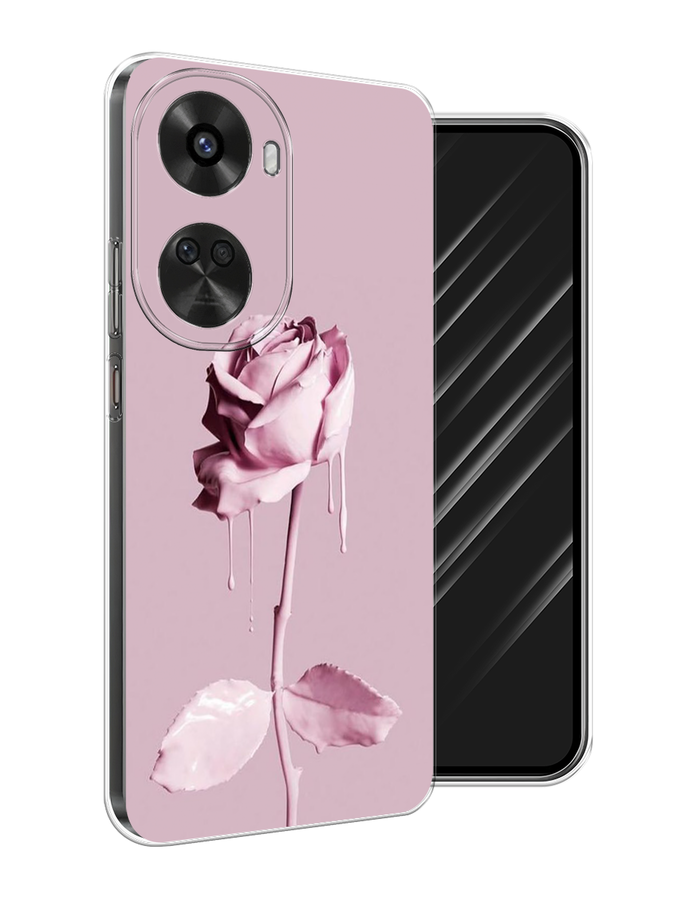 

Чехол Awog на Huawei Nova 11 SE "Роза в краске", Белый;розовый, 6122650-1