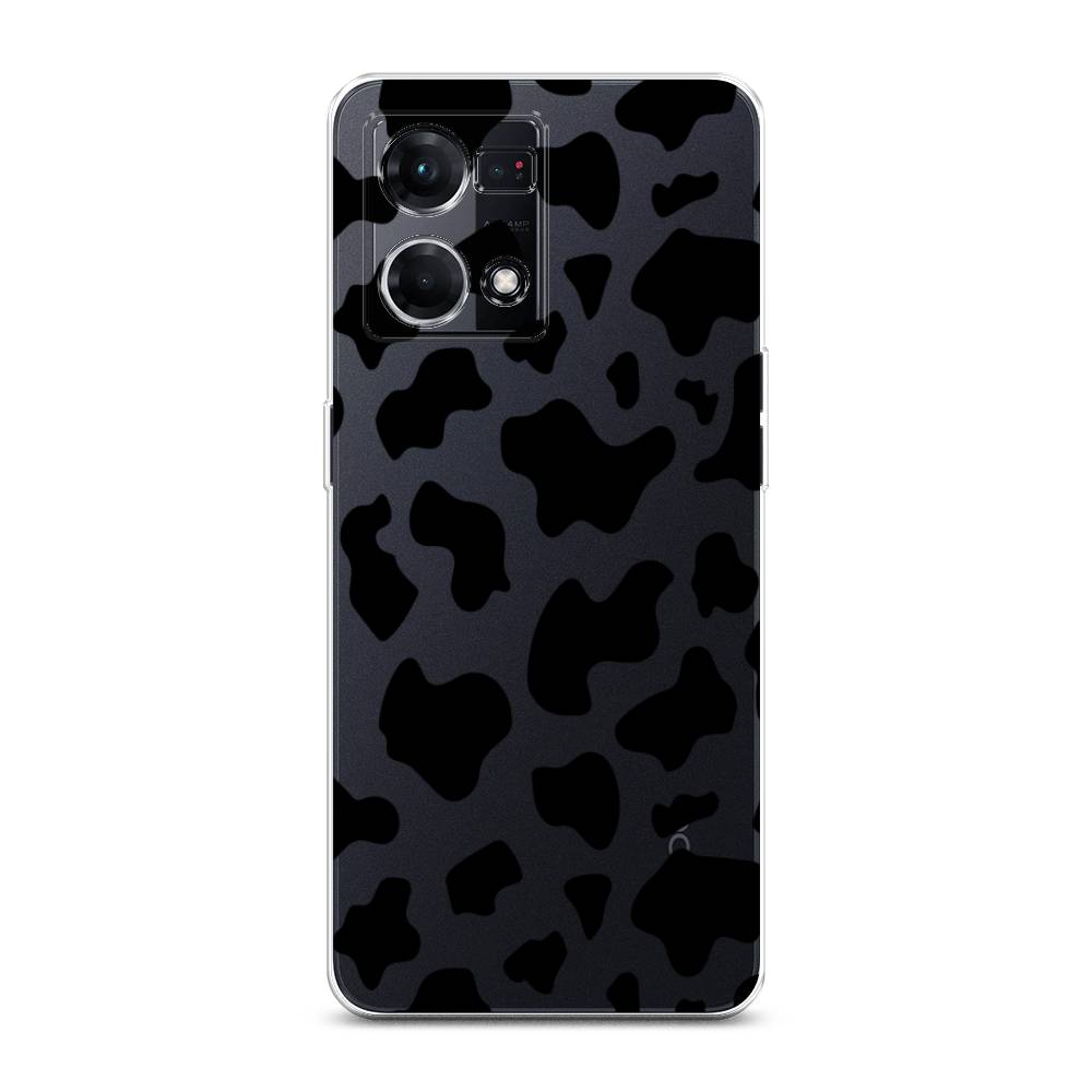 

Чехол Awog на Oppo Reno 8 4G "Пятна коровы черные", Черный, 2511450-2