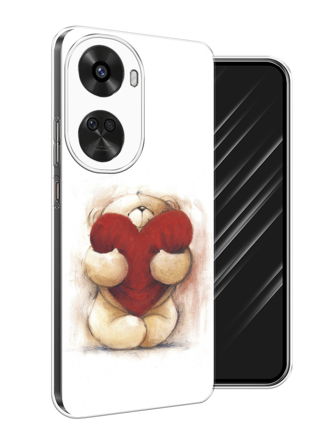 

Чехол Awog на Huawei Nova 11 SE "Мишка с сердцем 1", Белый;бордовый;бежевый, 6122650-1