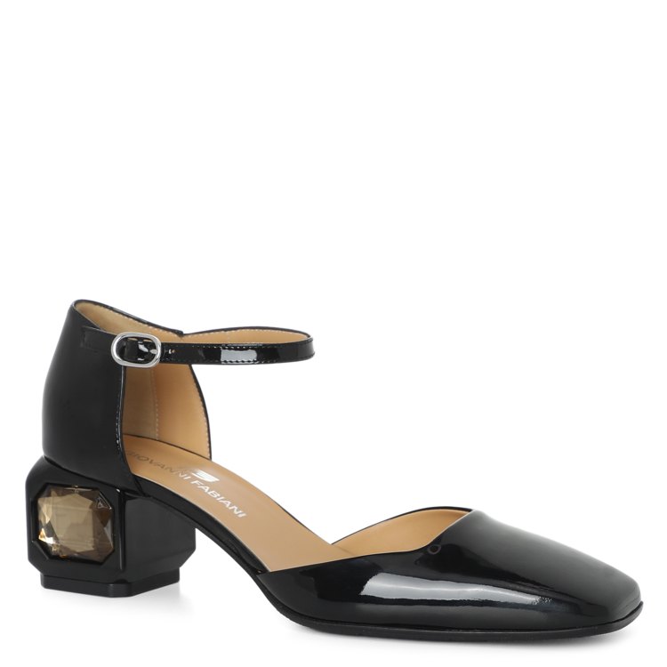 

Туфли женские Giovanni Fabiani S22705 черные 37 EU, S22705