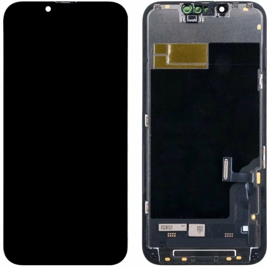 

Дисплей с тачскрином для iPhone 13 черный Hard OLED, для iPhone 13 Hard OLED
