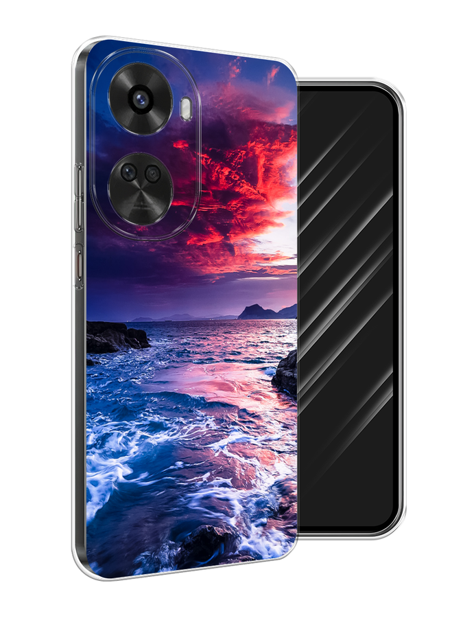 

Чехол Awog на Huawei Nova 11 SE "Волны 1", Розовый;синий, 6122650-1