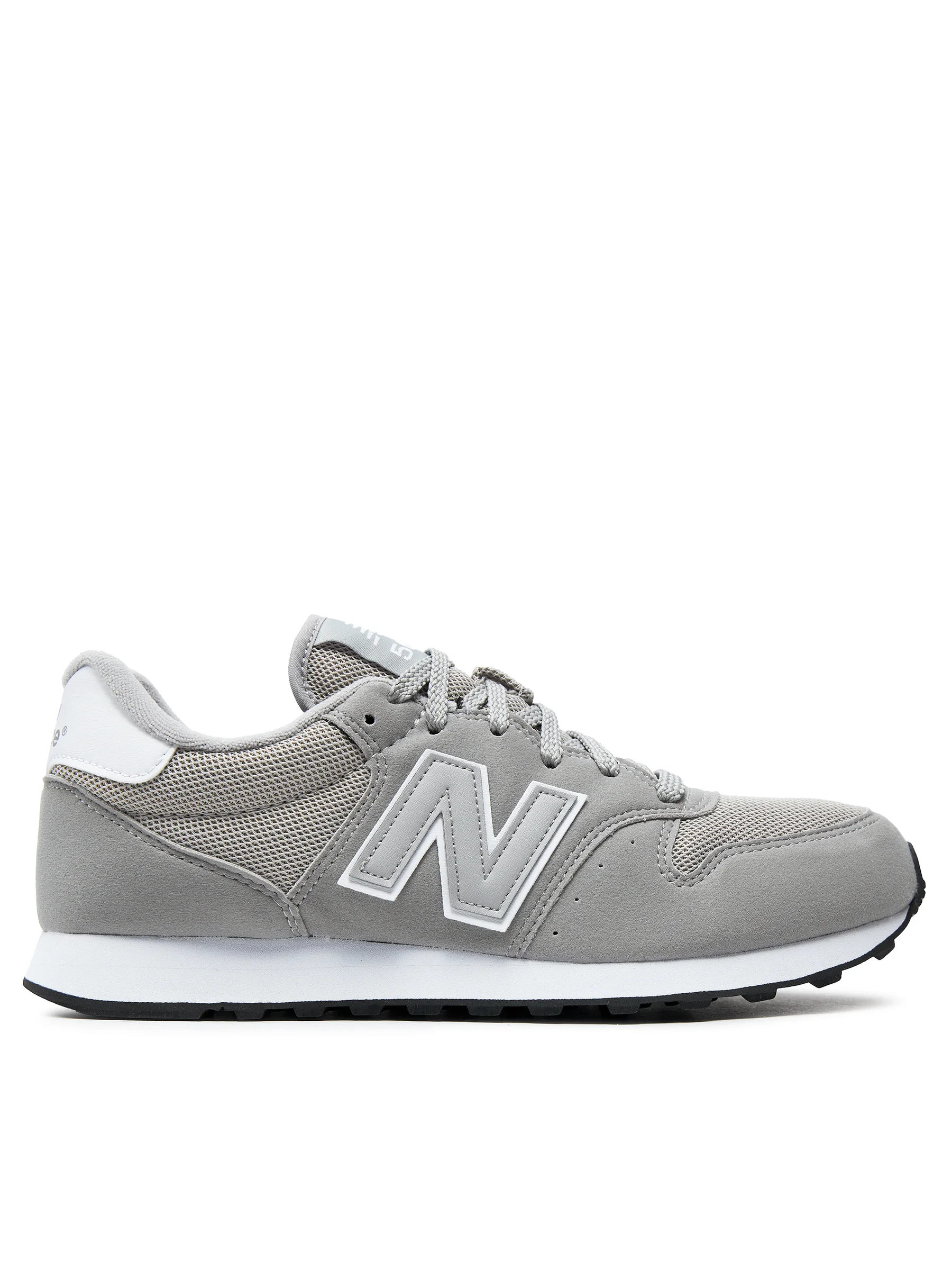 

Кроссовки мужские New Balance 500 серебристые 40.5 EU, Серебристый, 500