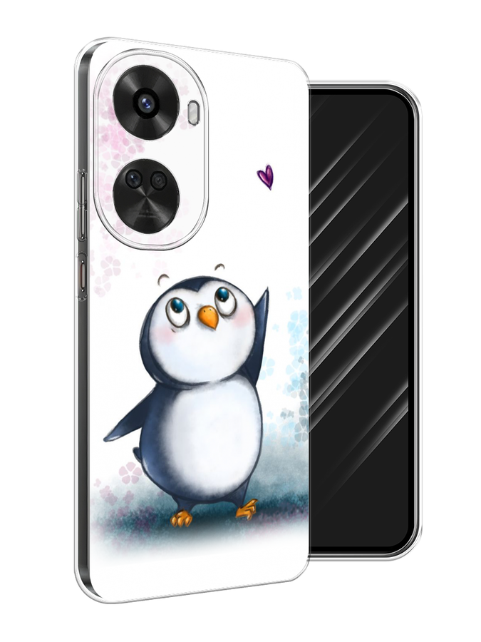 

Чехол Awog на Huawei Nova 11 SE "Пингвин и сердечко", Белый, 6122650-1