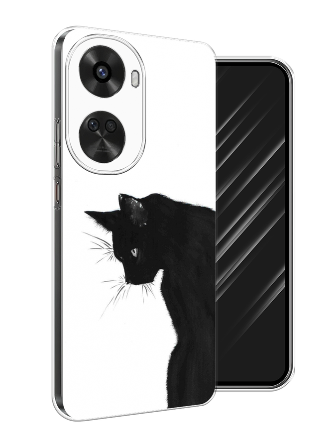 

Чехол Awog на Huawei Nova 11 SE "Black cat", Черный;белый, 6122650-1