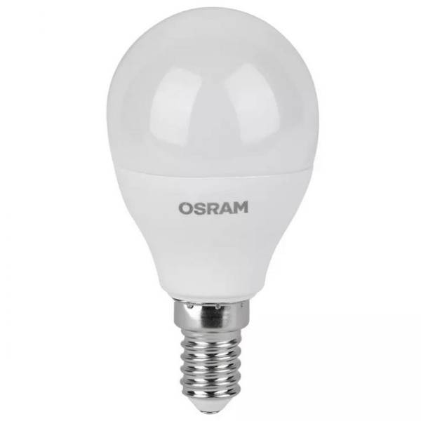 

Светодиодная лампа Osram LED Value P E14 800лм 10Вт замена 75Вт 4000К нейтральный белый св