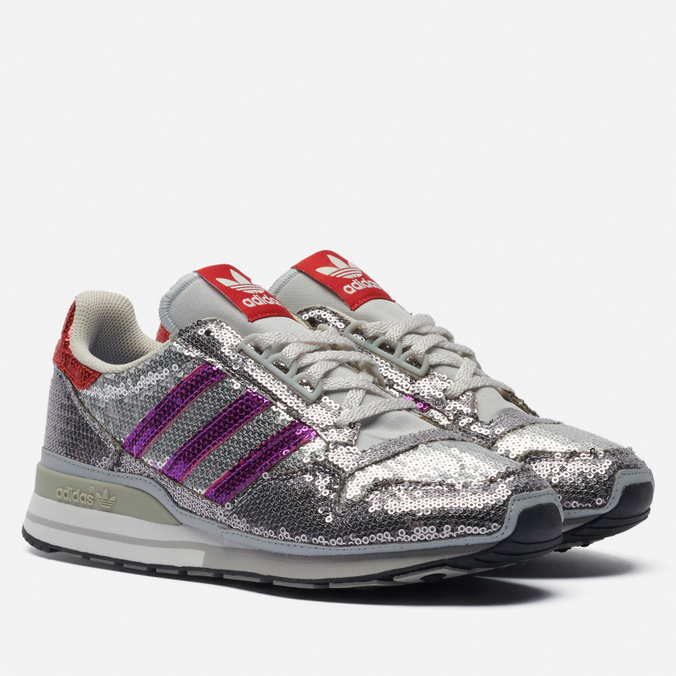 

Кроссовки женские Adidas Originals ZX 500 серые 40.5 EU, ZX 500