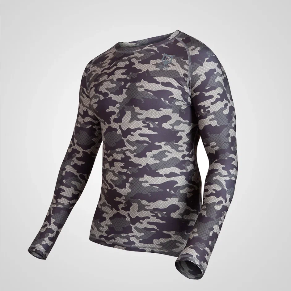 Термо-кофта MAD GUY Camo-Line (длинный рукав) SR (XXL / коричневый)