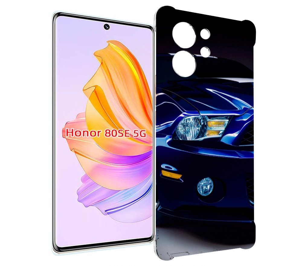 

Чехол MyPads Синяя-машина для Honor 80 SE, Прозрачный, Tocco