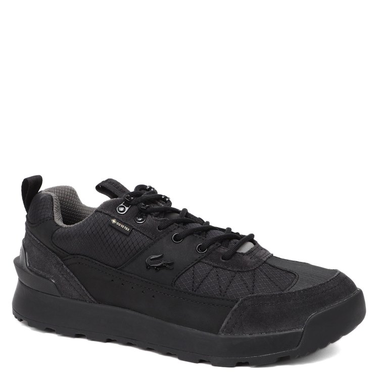 

Кеды мужские Lacoste 742CMA0004 черные 41 EU, Черный, 742CMA0004