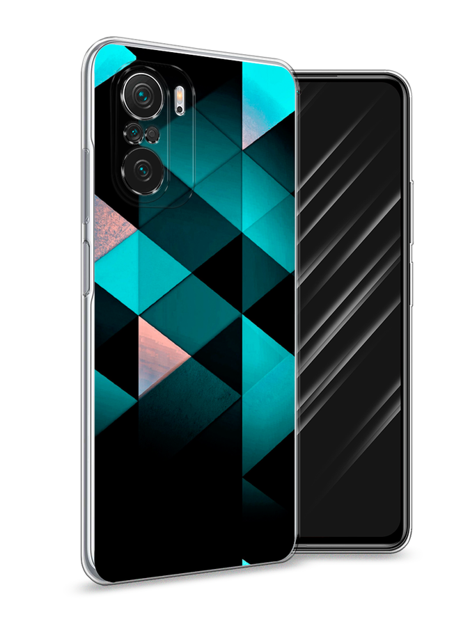 

Чехол Awog на Poco F3/Redmi K40/Mi 11i "Геометрия 16", Разноцветный, 312650-3