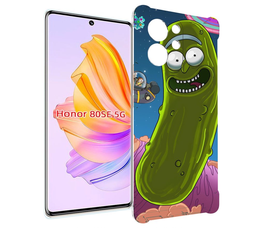 

Чехол MyPads Рик огурец для Honor 80 SE, Прозрачный, Tocco