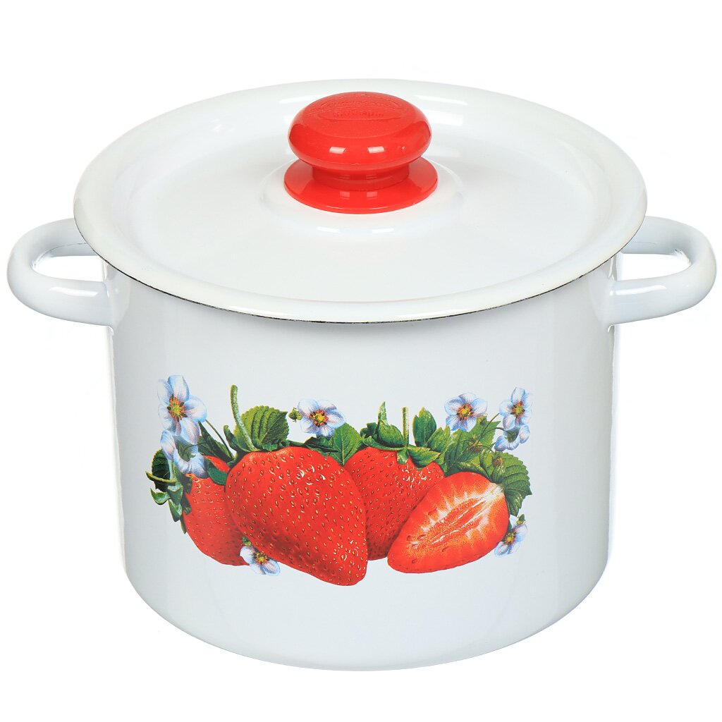 

Кастрюля 3.5 л с крышкой Сибирские товары С1612/.3*67/3/.78/П/3П/.3*78/.П*79/*59 индукция, Белый