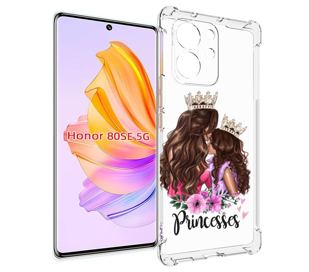 

Чехол MyPads Принцессы женский для Honor 80 SE, Прозрачный, Tocco