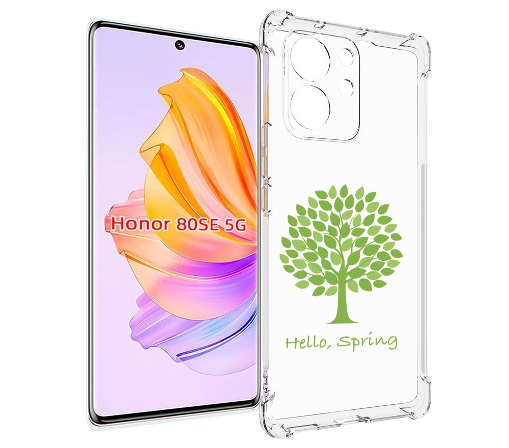 

Чехол MyPads Привет-весна для Honor 80 SE, Прозрачный, Tocco