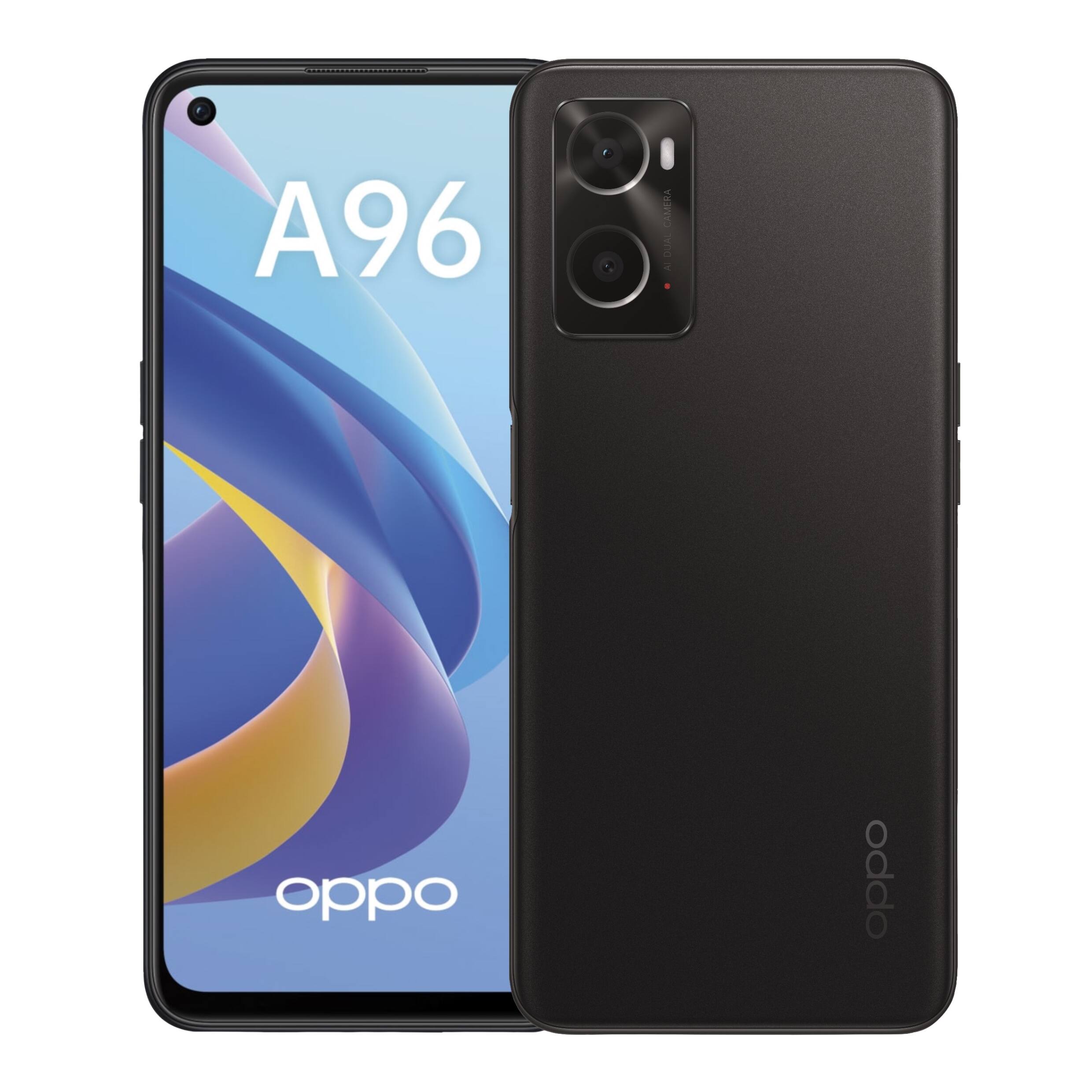 Смартфон Oppo A96 6/128GB Glowing Black (6043021)