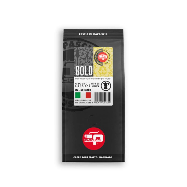 

Кофе молотый Pascucci Мока Gold 250 г., Gold Moka