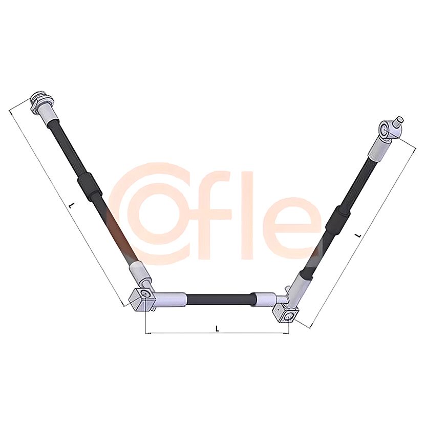 

COFLE 92.BH.NI010 Шланг тормозной передн лев NISSAN Primera 02-