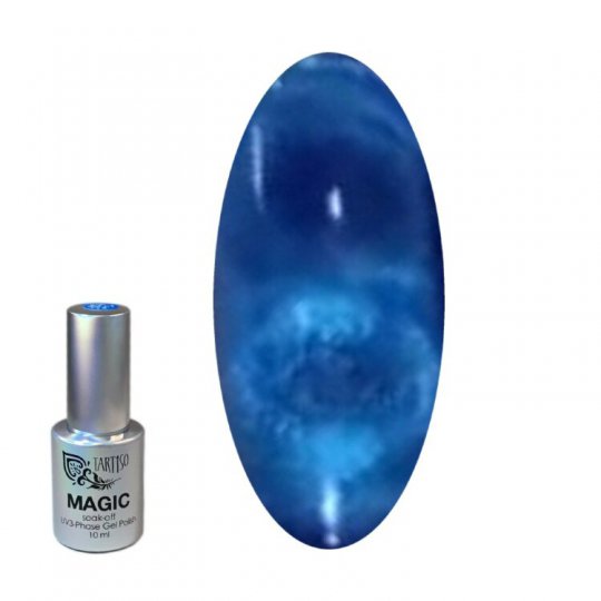 

Гель лак Tartiso Magic Cat Blue магнитный № 01, 10 мл.