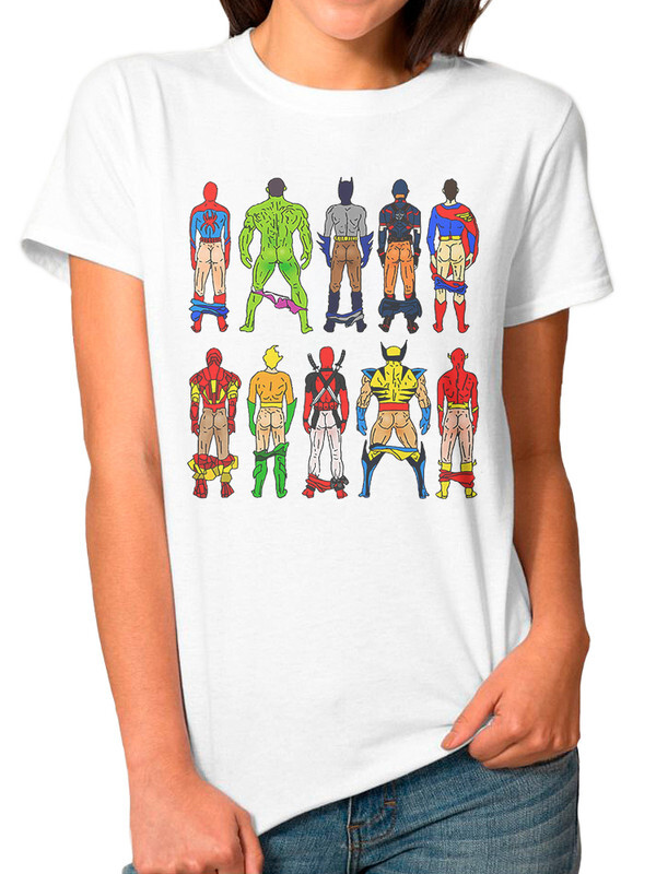 

Футболка женская Design Heroes Супергерои из комиксов 629-mhero-1 белая XL, Белый, Супергерои из комиксов 629-mhero-1