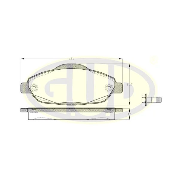 

Колодки пер pgt 308/3008/5008 1.4/1.6 16v/1.6-2.0hdi 07-