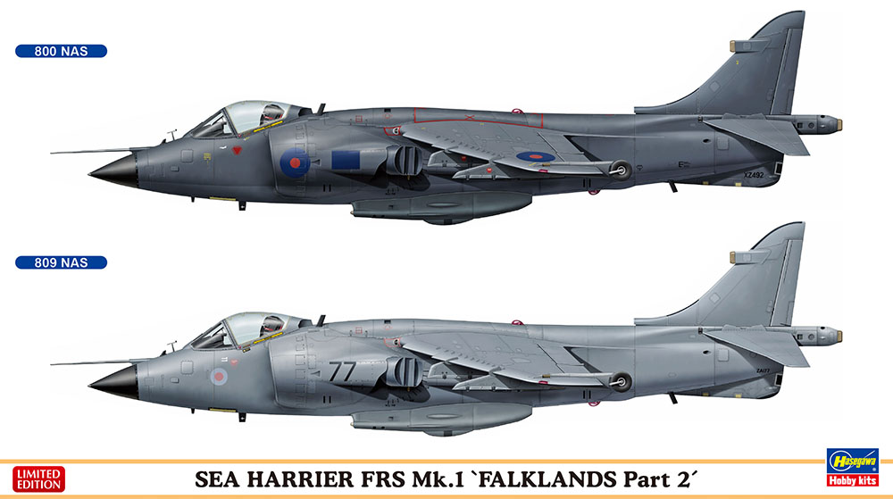 

Сборная модель Hasegawa 1/72 SEA HARRIER FRS Mk.1 FALKLANDS Part 2 02253