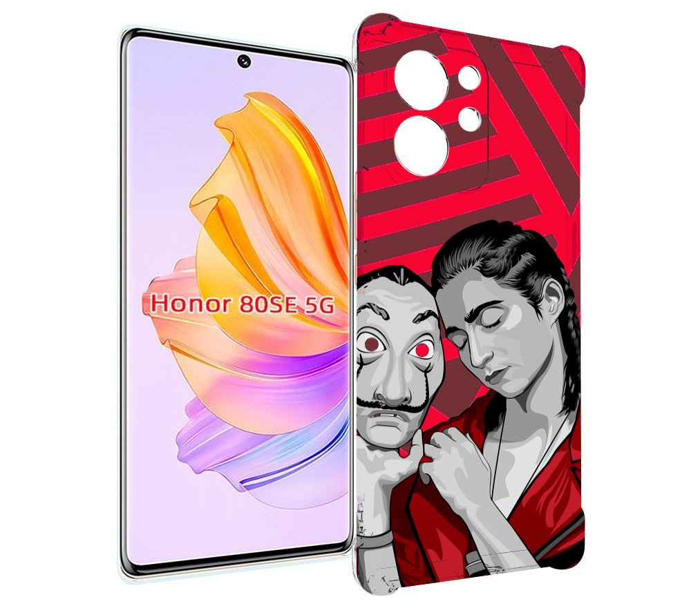 Чехол MyPads Найроби-бумажного-дома для Honor 80 SE