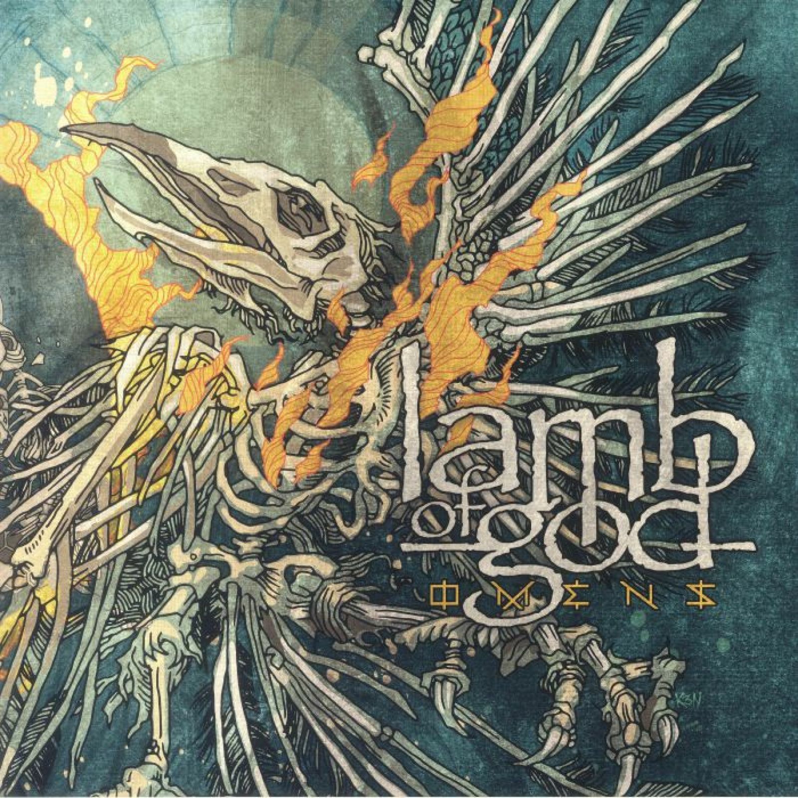 Виниловая пластинка  Lamb Of God Omens