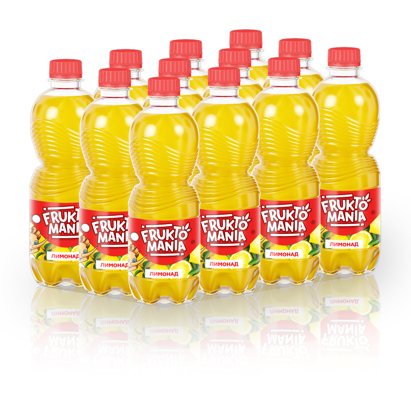 

Лимонад оригинальный 0,5 л "Fruktomania" (12 шт в упаковке), 13