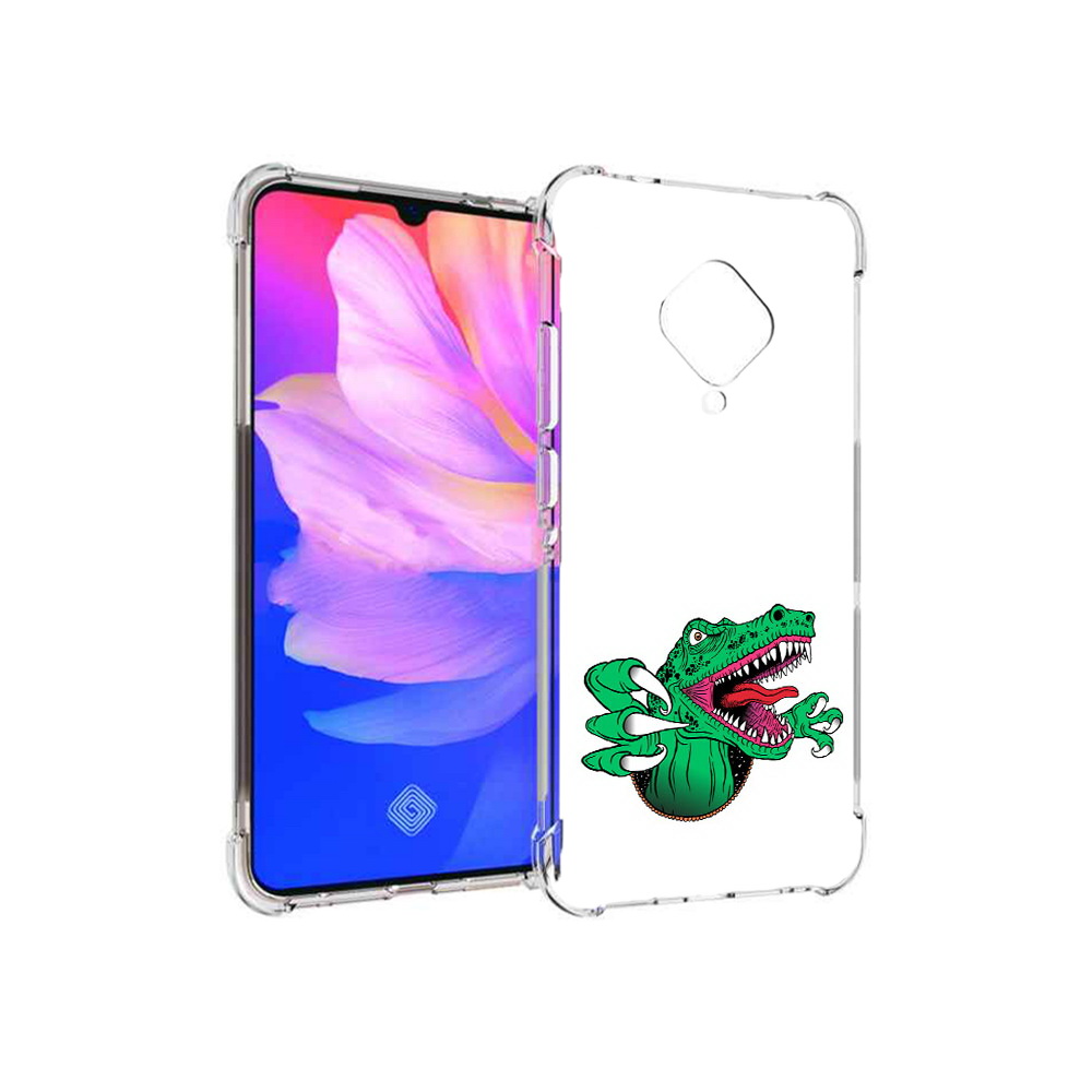 

Чехол MyPads Tocco для Vivo V17 крокодил (PT147343.378.417), Прозрачный, Tocco