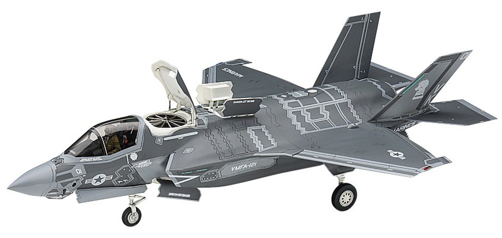 фото Сборная модель f-35 lightning ii (b version) u.s. marine hasegawa 01576