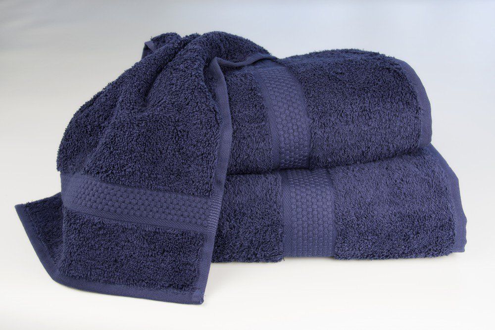 Полотенце банное «Gustave» (Густав), синий, размер 70х140 см.